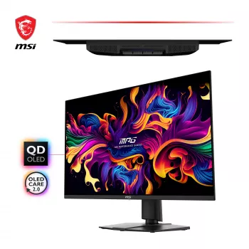 MSI MPG 271QRXDE QD-OLED kompiuterio monitorius 67,3 cm (26,5 col.) 2560 x 1440 pikseliai Wide Quad HD juodas