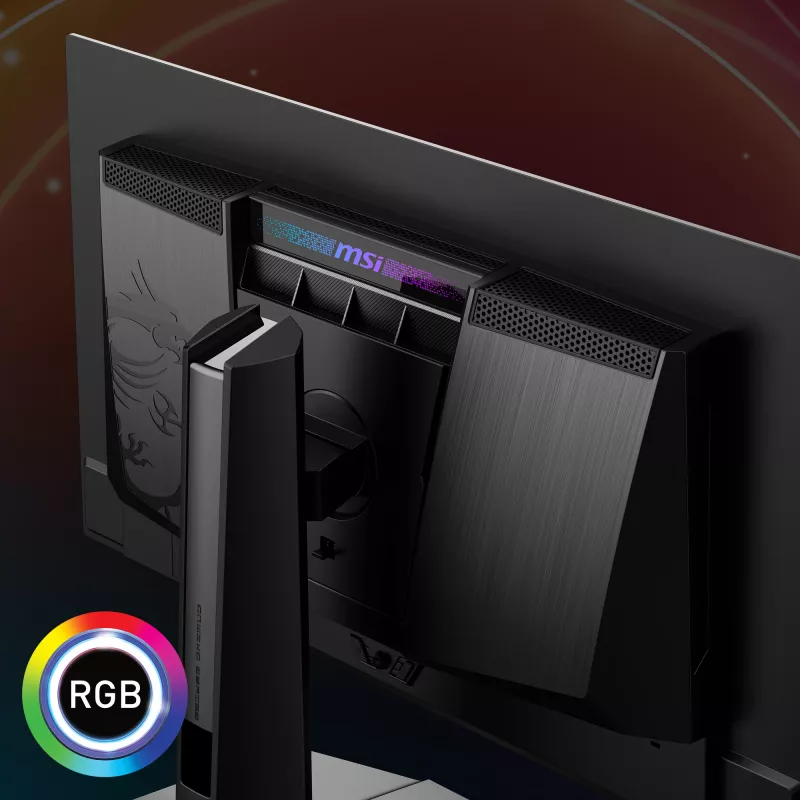 MSI MPG 271QRXDE QD-OLED kompiuterio monitorius 67,3 cm (26,5 col.) 2560 x 1440 pikseliai Wide Quad HD juodas