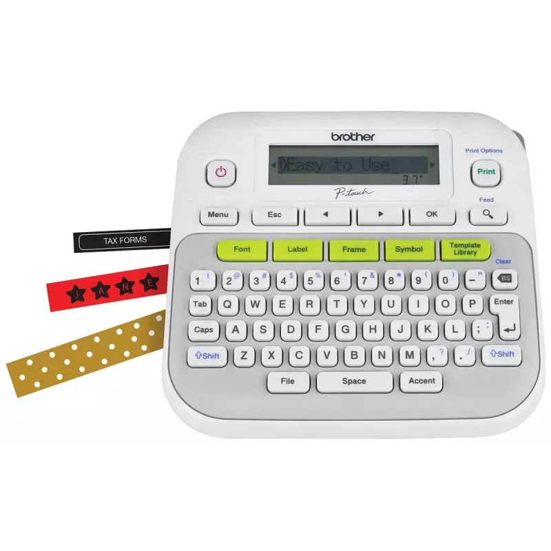 Brother PT-D210 etikečių spausdintuvas terminis perdavimas 180 x 180 DPI 20 mm/sek. QWERTY
