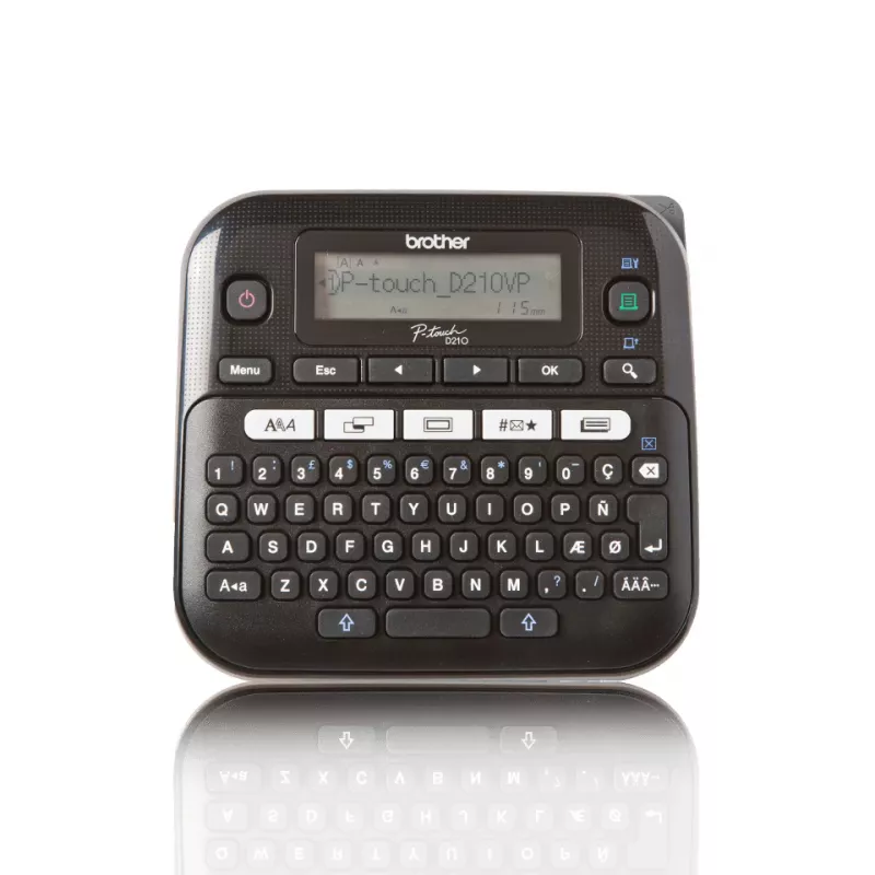 Brother PT-D210VP etikečių spausdintuvas Terminis perkėlimas 180 x 180 DPI 20 mm/sek QWERTY