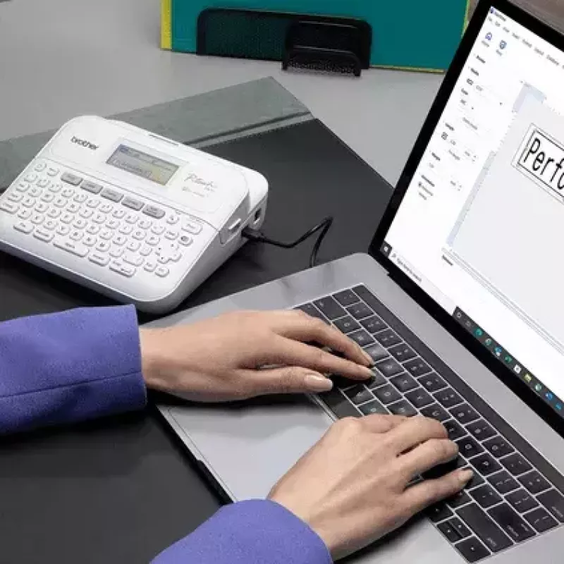 Brother PT-D410 etikečių spausdintuvas Terminis perdavimas 180 x 180 DPI 20 mm/sek Laidinis TZe QWERTY
