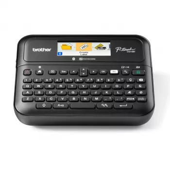 Brother PT-D610BTVP etikečių spausdintuvas Terminis pernešimas 180 x 360 DPI 30 mm/sek Laidinis ir belaidis TZe Bluetooth