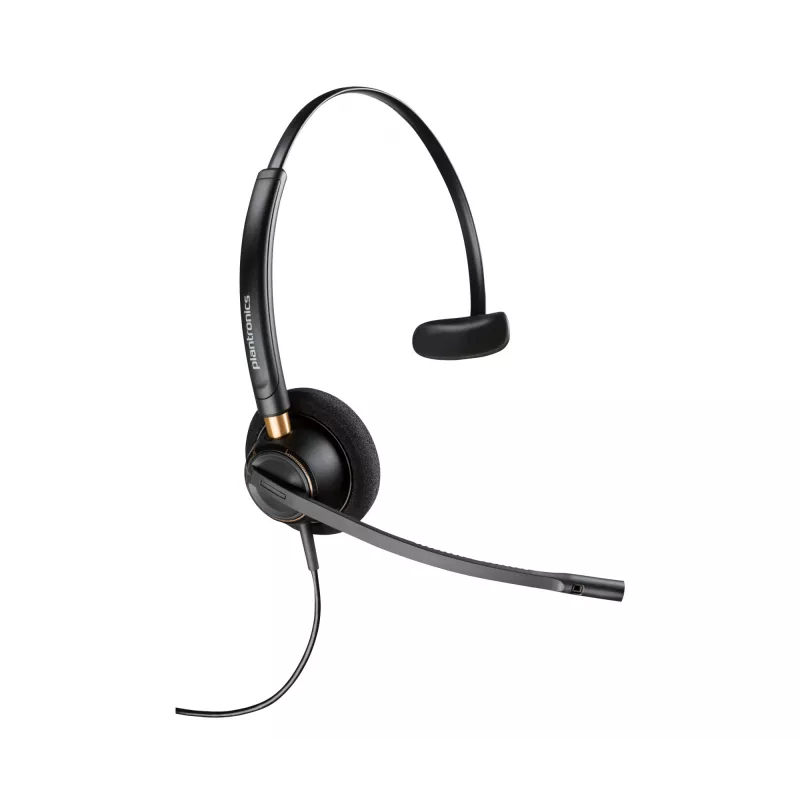 HP Poly EncorePro 510 monofoninės ausinės +Quick Disconnect, 52 g, juodos