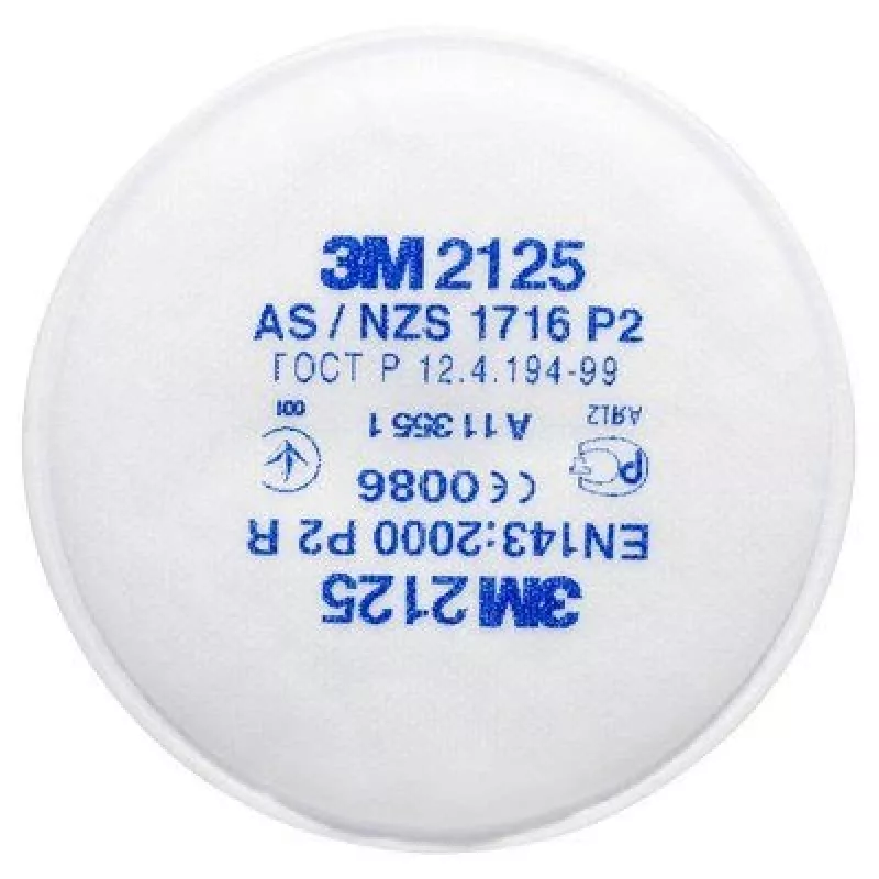 3M 2125 kietųjų dalelių filtras, 2 vnt.