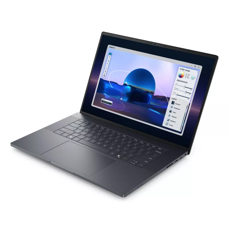 DELL Pro Max 16 Premium MA16250 Intel Core Ultra 9 285H mobilioji darbo stotis 40,6 cm (16 colių) Full HD+ 64 GB LPDDR5x-SDRAM 1 TB SSD NVIDIA RTX PRO 2000 Juodawell Wi-Fi 7 (802.11be) Windows 11 Pro vokiška juoda