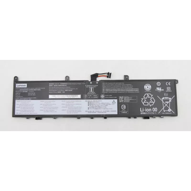 Lenovo 5B10W13953 nešiojamojo kompiuterio atsarginė dalis Baterija