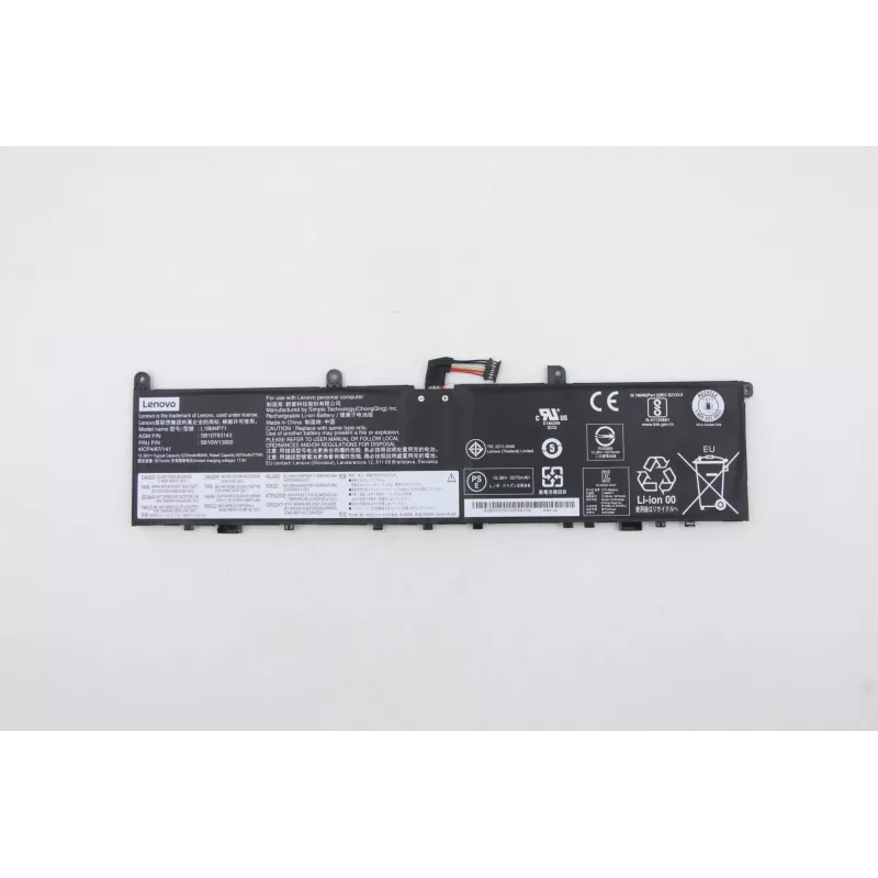 Lenovo 5B10W13900 nešiojamojo kompiuterio atsarginė dalis Baterija