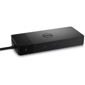 DELL Thunderbolt™ dokas – WD22TB4, prijungimo stotelė, Thunderbolt, 10,100,1000 Mbit/s, juoda, 5120 x 2880 pikselių, DC