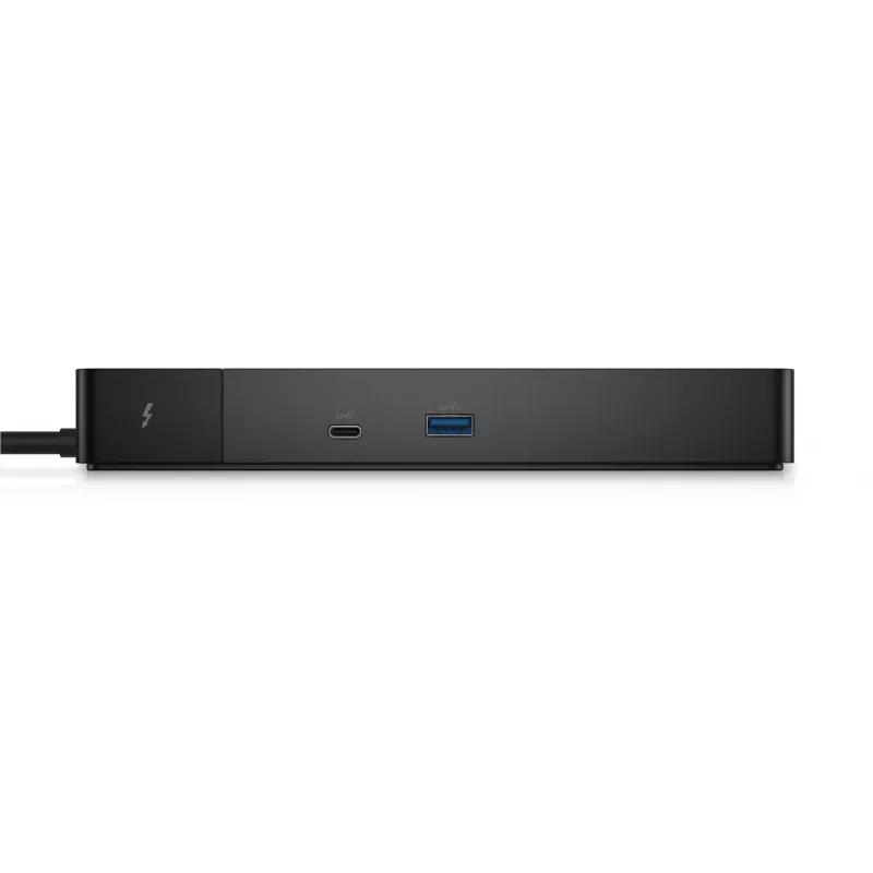 DELL Thunderbolt™ dokas – WD22TB4, prijungimo stotelė, Thunderbolt, 10,100,1000 Mbit/s, juoda, 5120 x 2880 pikselių, DC