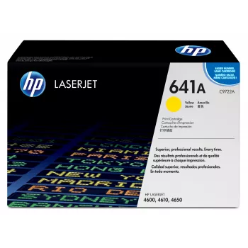 HP 641A Geltona Originali LaserJet tonerio kasetė, 8000 puslapių, Geltona, 1 vnt.