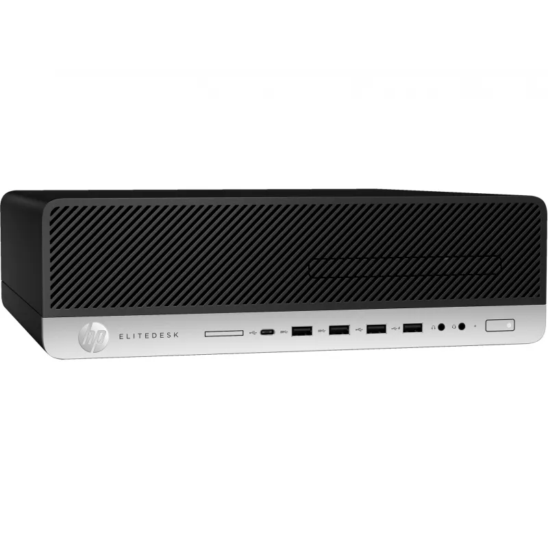 T1A HP EliteDesk 800 G5 Atnaujintas Intel® Core™ i5 i5-9500 16 GB DDR4-SDRAM 512 GB SSD Windows 11 Pro SFF PC juoda, sidabrinė