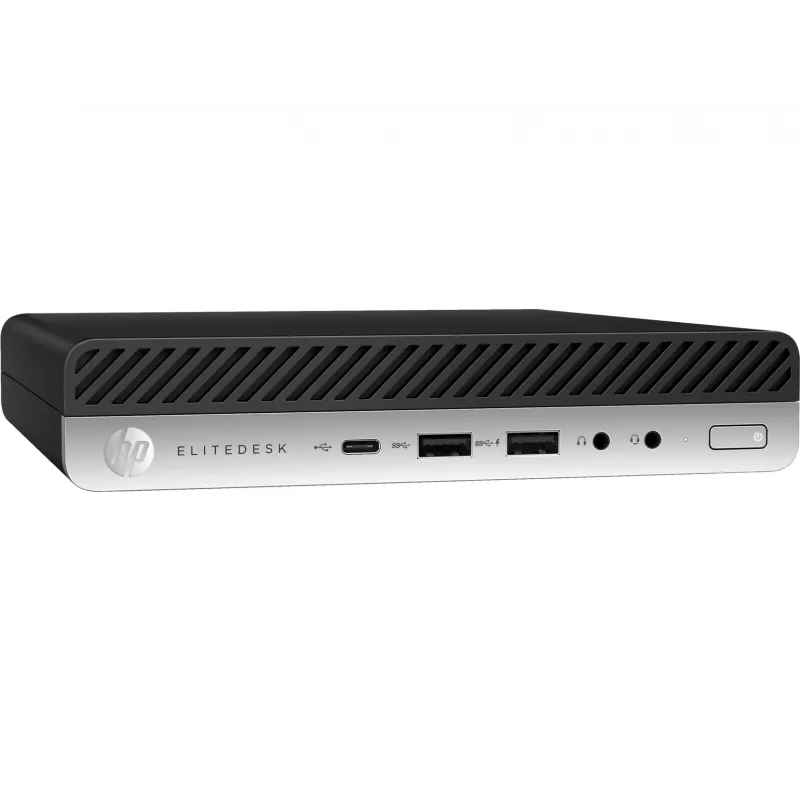 T1A HP EliteDesk 800 G5 Atnaujintas Intel® Core™ i5 i5-9500T 8 GB DDR4-SDRAM 512 GB SSD Windows 11 Pro Mini kompiuteris Juoda, Sidabrinė