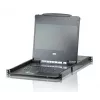 ATEN CL6708MW stelažinė konsolė 43.9 cm (17.3 colio) Juoda 1U