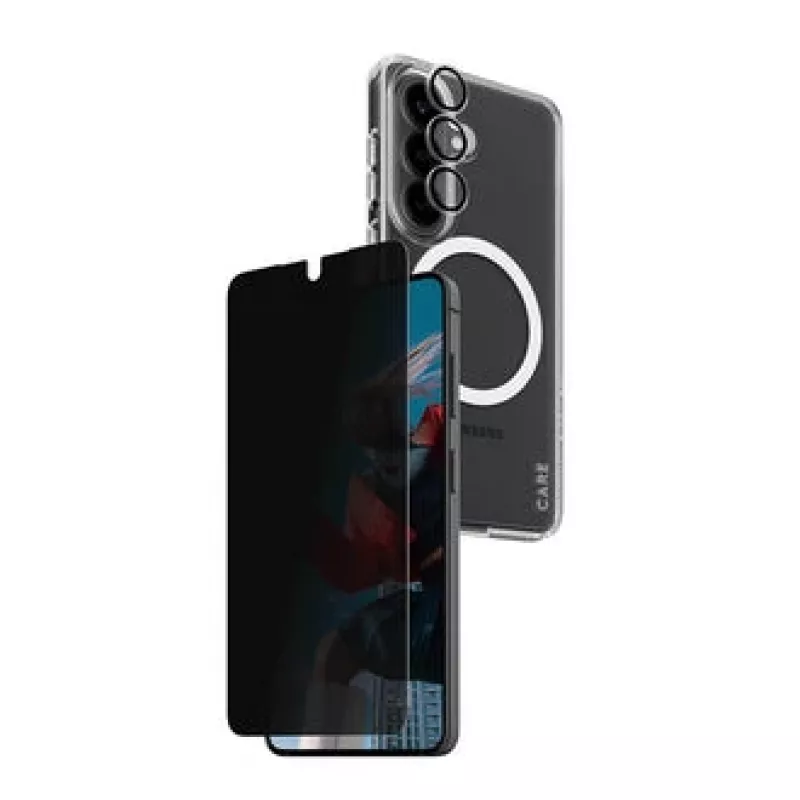 PanzerGlass CR67643 mobiliojo telefono dėklas 16 cm (6,3 col.) Užvalkalas Juoda, Skaidri