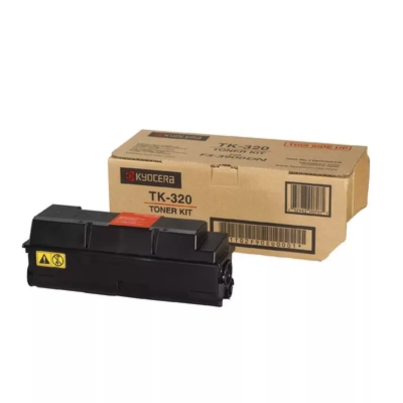 KYOCERA TK-320 Originalius dažų miltelių kasetė juoda