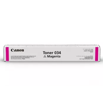 Canon 034 dažų kasetė 1 vnt. Originali Purpurinė