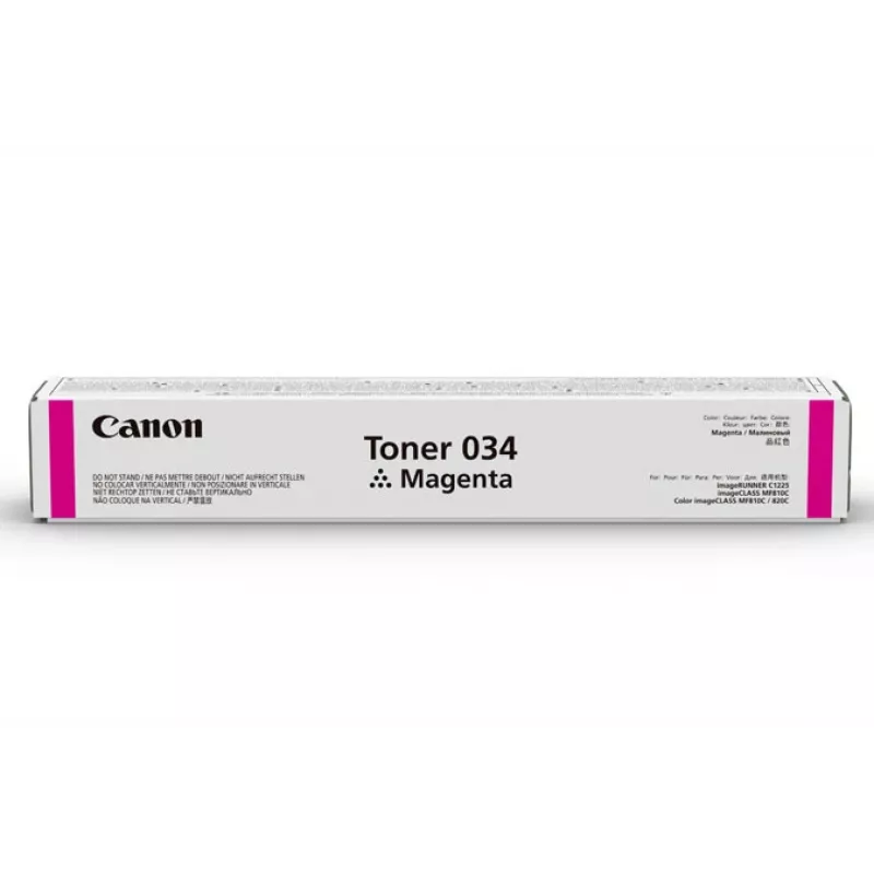 Canon 034 dažų kasetė 1 vnt. Originali Purpurinė