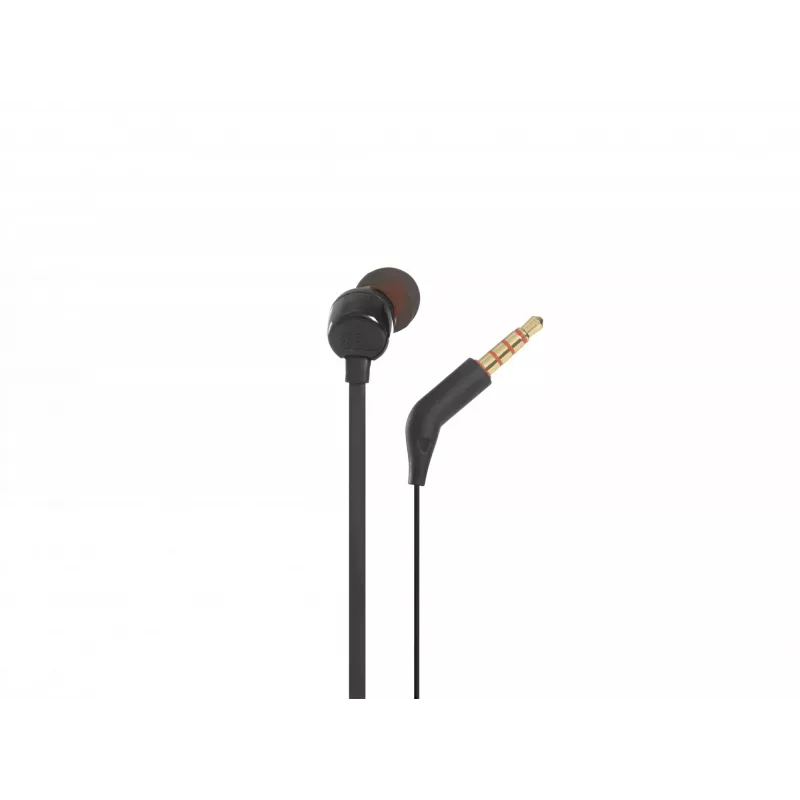 JBL Tune 110 Juoda, laidinis, 20 - 20000 Hz, muzikai, ausinės, juodos