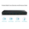 TP-Link UH720 USB 3.2 Gen 1 (3.1 Gen 1) Micro-B 5000 Mbit/s juodas