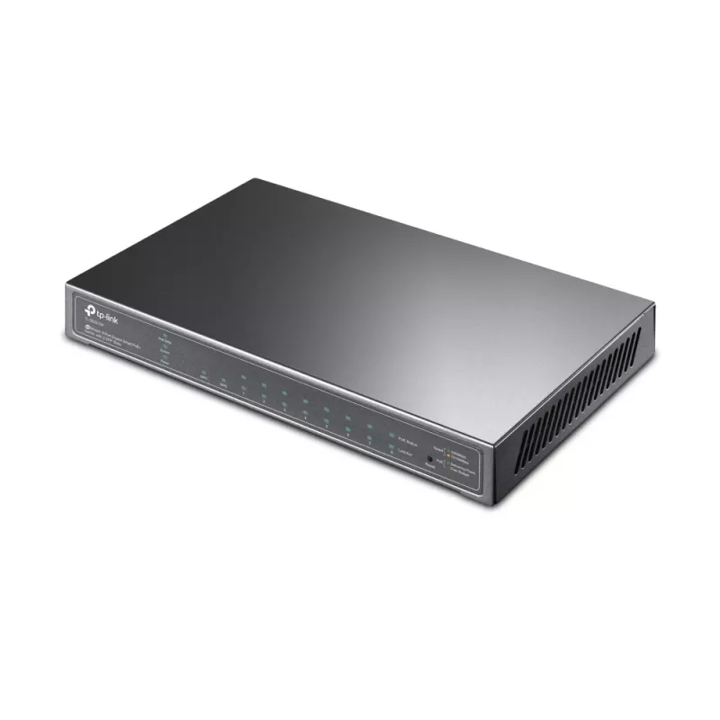 TP-Link JetStream 8 prievadų gigabitinis išmanusis PoE+ komutatorius su 2 SFP lizdais