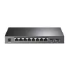 TP-Link JetStream 8 prievadų gigabitinis išmanusis PoE+ komutatorius su 2 SFP lizdais