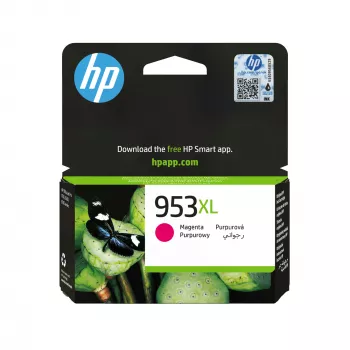 HP 953XL High Yield Magenta Originali rašalo kasetė, Magenta, 1 vnt., 1450 puslapių