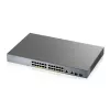 Zyxel GS1350-26HP-EU0101F tinklo komutatorius valdomas L2 Gigabit Ethernet (10/100/1000) Maitinimas per Ethernet (PoE) Pilka