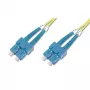 Techly SC/SC vienmodis 9/125 OS2 5 m šviesolaidinis kabelis, 5 m, OS2, SC, SC