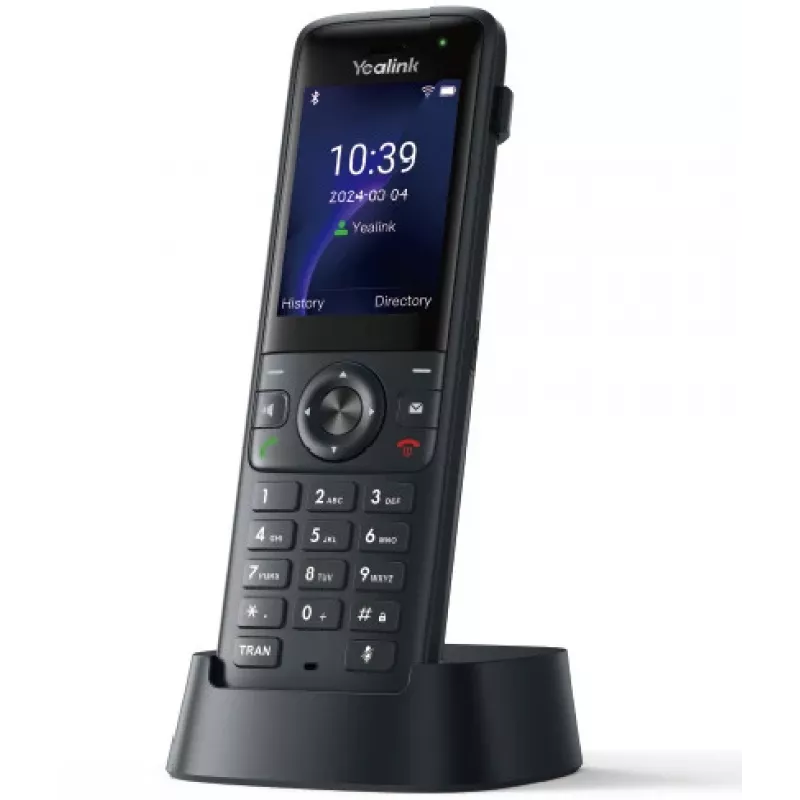 Yealink AX83H IP telefonas Juoda TFT Wi-Fi