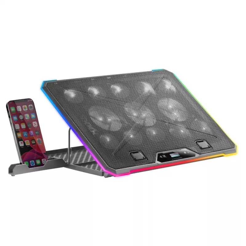 Mars Gaming MNBC13 nešiojamojo kompiuterio aušinimo padėklas 43,2 cm (17 colių) Juoda