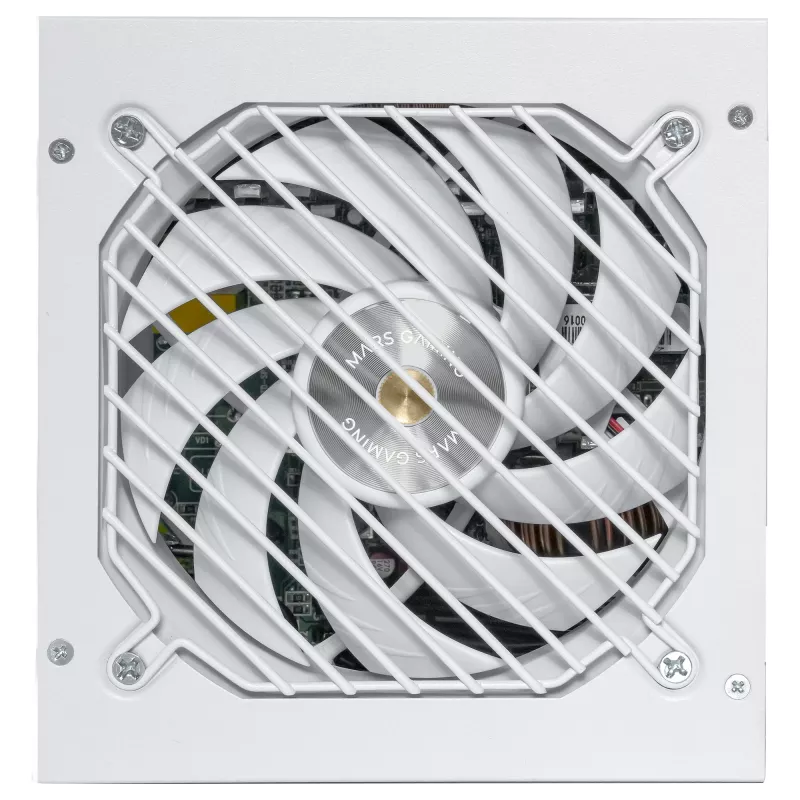 Mars Gaming MPB750SIW maitinimo blokas 750 W 24 kontaktų ATX ATX balta