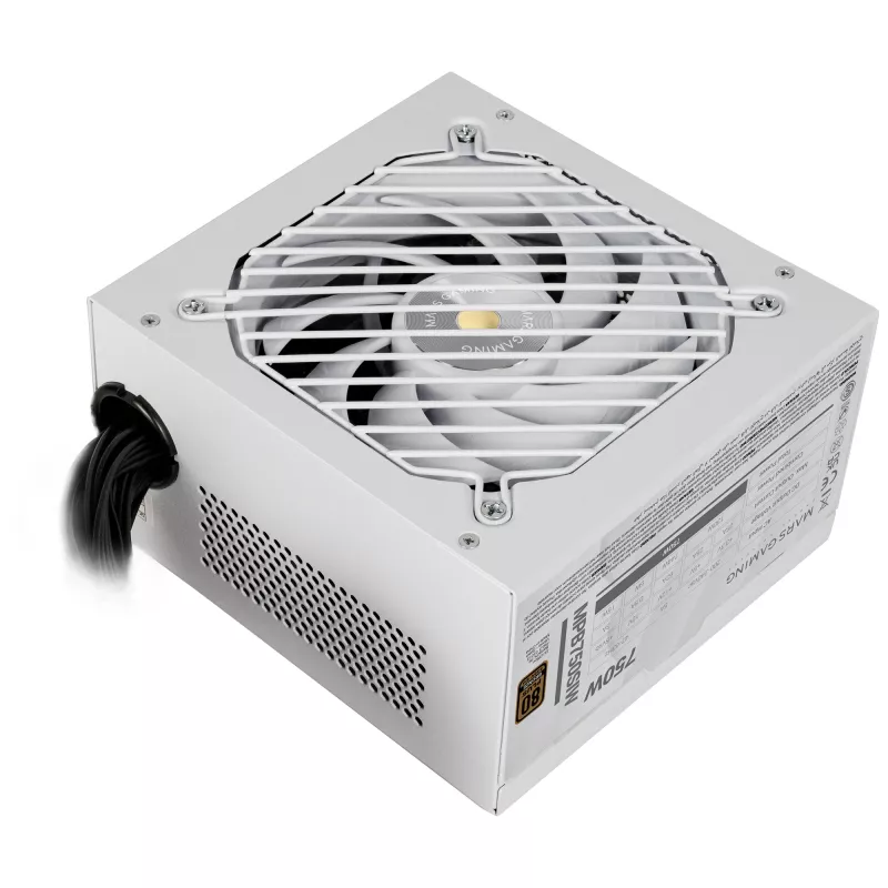 Mars Gaming MPB750SIW maitinimo blokas 750 W 24 kontaktų ATX ATX balta