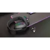 Mars Gaming MHW-PRO ausinės laidinės ir belaidės galvos juostos USB Type-C Bluetooth juodos