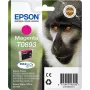 Epson Monkey Singlepack Magenta T0893 DURABrite Ultra rašalas, Magenta, Pigmentinis rašalas, 3,5 ml, 1 vnt.