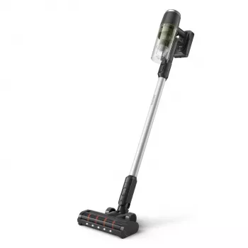 Belaidis dulkių siurblys Philips XC3033/01 — 25,2 V ličio jonų, beciklonis, 1,5 kg, nuimamas rankinis, žalia/juoda