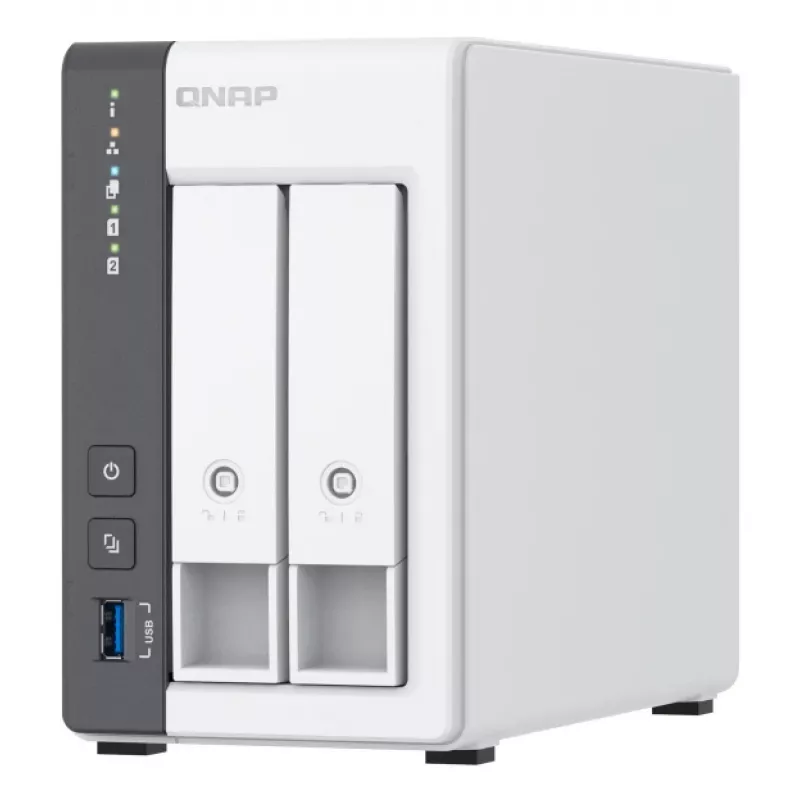QNAP TS-216G NAS/atminties serveris Bokštas Cortex-A Cortex-A55 4 GB HDD Balta