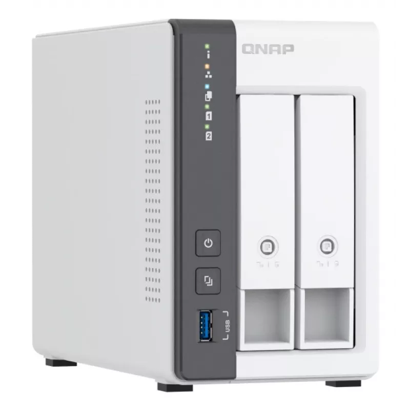QNAP TS-216G NAS/atminties serveris Bokštas Cortex-A Cortex-A55 4 GB HDD Balta