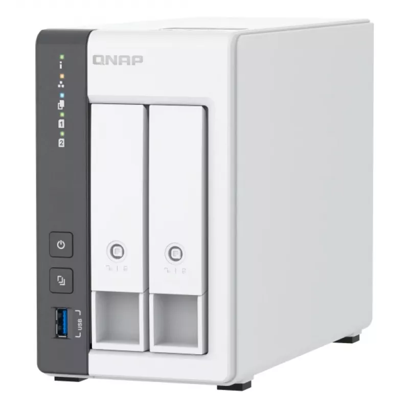 QNAP TS-216G NAS/atminties serveris Bokštas Cortex-A Cortex-A55 4 GB HDD Balta
