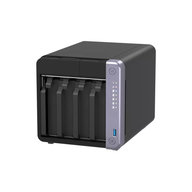 QNAP TS-432X-4G NAS/duomenų saugojimo serveris Bokštas Alpine Alpine AL-524 4 GB DDR4 QNAP QTS Juoda