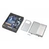 Shuttle XPC plonas Barebone DS50U, Intel Celeron 7305, 2x LAN (1x 2.5Gbit ,1x 1Gbit), 1xCOM,1xHDMI,1xDP, 1x VGA, be ventiliatoriaus, nuolatinis veikimas 24/7