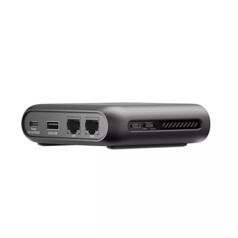 TP-Link AX1500 Wi-Fi 6 kelioninis maršrutizatorius, Wi-Fi 6 (802.11ax), dviejų juostų (2,4 GHz / 5 GHz), Ethernet LAN, juodas, nešiojamas maršrutizatorius