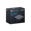 TP-Link AX1500 Wi-Fi 6 kelioninis maršrutizatorius, Wi-Fi 6 (802.11ax), dviejų juostų (2,4 GHz / 5 GHz), Ethernet LAN, juodas, nešiojamas maršrutizatorius