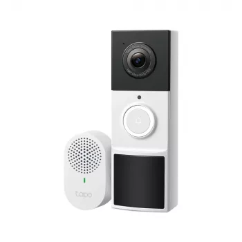 TP-Link Tapo Video Durų Skambučio Kamera 1 × D210, 1 × D100C, H.264, 3 MP, 2304 x 1296 pikseliai, 1296p, CMOS, 25,4 / 3 mm (1 / 3 colio)