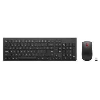Belaidė klaviatūra ir pelė Lenovo 4X31N50746 QWERTY JAV anglų kalba juoda
