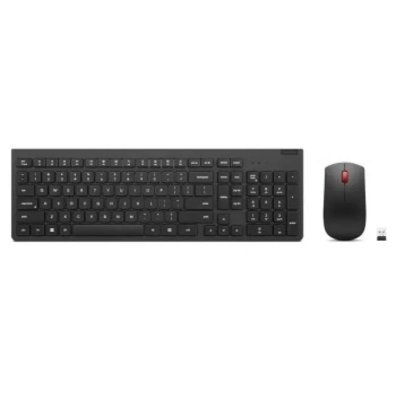 Belaidė klaviatūra ir pelė Lenovo 4X31N50746 QWERTY JAV anglų kalba juoda