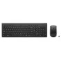 Belaidė klaviatūra ir pelė Lenovo 4X31N50746 QWERTY JAV anglų kalba juoda