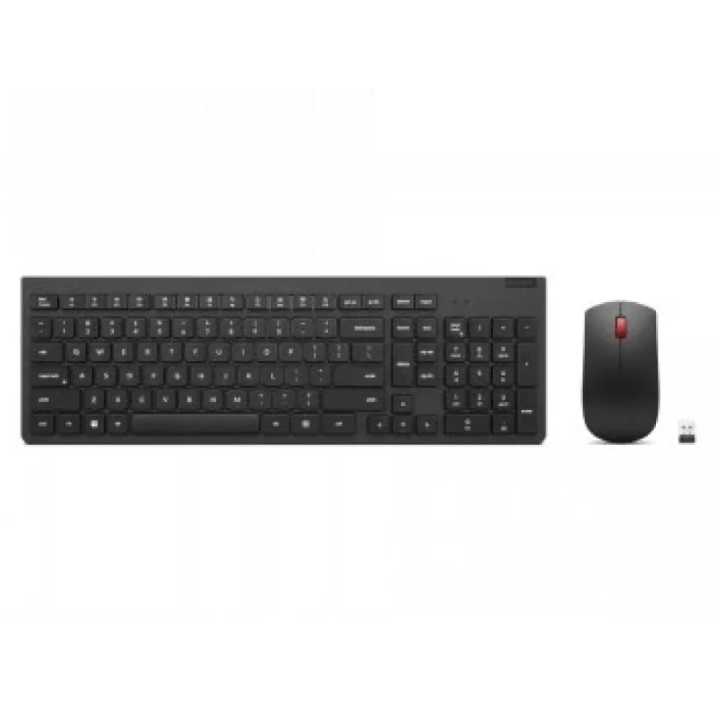 Belaidė klaviatūra ir pelė Lenovo 4X31N50746 QWERTY JAV anglų kalba juoda