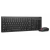 Belaidė klaviatūra ir pelė Lenovo 4X31N50746 QWERTY JAV anglų kalba juoda