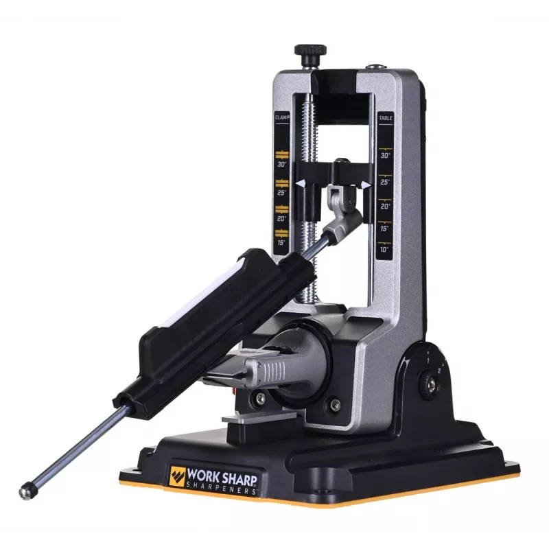 Peilių galąstuvas Work Sharp Professional Precision Adjust 09DX068 — pratraukiamas, reguliuojamas kampas, juodas, nailono korpusas