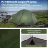 Dviračių ultralengva palapinė 1 NH18A095-D miško žalia NATUREHIKE